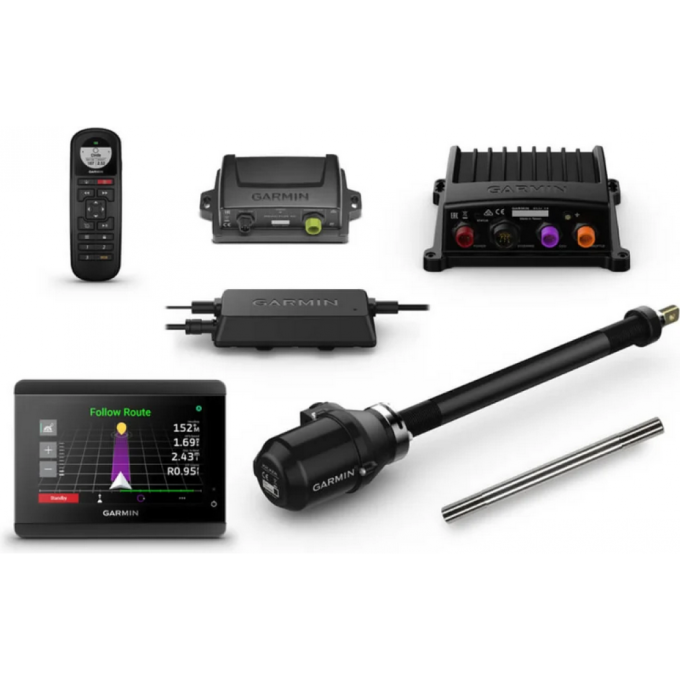 Автопилот GARMIN REACTOR™ 40 KICKER AUTOPILOT WITH GHC™ 50 AND STAINLESS STEEL TILT TUBE