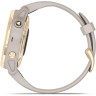Часы GARMIN 6S PRO SOLAR LIGHT GOLD WITH LIGHT SAND BAND