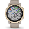 Часы GARMIN 6S PRO SOLAR LIGHT GOLD WITH LIGHT SAND BAND