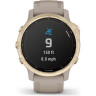 Часы GARMIN 6S PRO SOLAR LIGHT GOLD WITH LIGHT SAND BAND