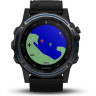 Часы GARMIN DESCENT™ MK1 GRAY SAPPHIRE TITAN WITH BLACK BAND