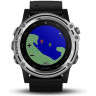 Часы GARMIN DESCENT™ MK1 SILVER SAPPHIRE WITH BLACK BAND