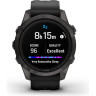 Часы GARMIN EPIX PRO (GEN 2) – SAPPHIRE EDITION CARBON GRAY DLC TITANIUM WITH BLACK BAND 42 мм