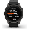 Часы GARMIN EPIX PRO (GEN 2) – SAPPHIRE EDITION CARBON GRAY DLC TITANIUM WITH BLACK BAND 42 мм