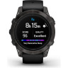 Часы GARMIN EPIX PRO (GEN 2) – SAPPHIRE EDITION CARBON GRAY DLC TITANIUM WITH BLACK BAND 47 мм