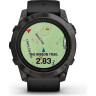 Часы GARMIN EPIX PRO (GEN 2) – SAPPHIRE EDITION CARBON GRAY DLC TITANIUM WITH BLACK BAND 51 мм