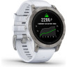 Часы GARMIN EPIX PRO (GEN 2) – SAPPHIRE EDITION TITANIUM WITH WHITESTONE BAND 47 мм