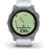 Часы GARMIN EPIX PRO (GEN 2) – SAPPHIRE EDITION TITANIUM WITH WHITESTONE BAND 47 мм