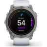 Часы GARMIN EPIX PRO (GEN 2) – SAPPHIRE EDITION TITANIUM WITH WHITESTONE BAND 51 мм