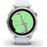 Часы GARMIN EPIX PRO (GEN 2) – STANDARD EDITION SILVER WITH WHITESTONE BAND 42 мм