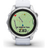 Часы GARMIN EPIX PRO (GEN 2) – STANDARD EDITION SILVER WITH WHITESTONE BAND 42 мм
