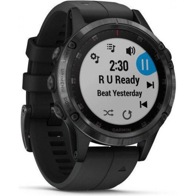 Часы GARMIN FENIX 5 Plus Sapphire черный Россия