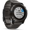 Часы GARMIN FENIX 5X Plus Sapphire титановый серый DLC с титановым DLC ремешком Россия