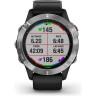 Часы GARMIN FENIX 6 BLACK SILVER WITH BLACK BAND