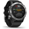 Часы GARMIN FENIX 6 BLACK SILVER WITH BLACK BAND