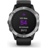 Часы GARMIN FENIX 6 BLACK SILVER WITH BLACK BAND