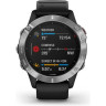 Часы GARMIN FENIX 6 BLACK SILVER WITH BLACK BAND