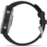 Часы GARMIN FENIX 6 BLACK SILVER WITH BLACK BAND
