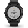 Часы GARMIN FENIX 6 PRO BLACK WITH BLACK BAND