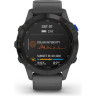 Часы GARMIN FENIX 6 PRO SOLAR BLACK WITH SLATE GRAY BAND