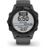 Часы GARMIN FENIX 6 PRO SOLAR BLACK WITH SLATE GRAY BAND