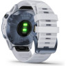 Часы GARMIN FENIX 6 PRO SOLAR MINERAL BLUE TITANIUM WITH WHITESTONE BAND