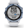 Часы GARMIN FENIX 6 PRO SOLAR MINERAL BLUE TITANIUM WITH WHITESTONE BAND