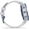 Часы GARMIN FENIX 6 PRO SOLAR MINERAL BLUE TITANIUM WITH WHITESTONE BAND
