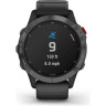 Часы GARMIN FENIX 6 PRO SOLAR SLATE GRAY WITH BLACK BAND