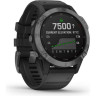 Часы GARMIN FENIX 6 PRO SOLAR SLATE GRAY WITH BLACK BAND