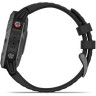 Часы GARMIN FENIX 6 PRO SOLAR SLATE GRAY WITH BLACK BAND