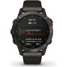 Часы GARMIN FENIX 6 PRO SOLAR TITANIUM CARBON GRAY DLC WITH TITANIUM DLC BAND