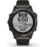 Часы GARMIN FENIX 6 PRO SOLAR TITANIUM CARBON GRAY DLC WITH TITANIUM DLC BAND