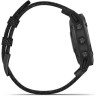 Часы GARMIN FENIX 6 SAPPHIRE BLACK DLC WITH HEATHERED BLACK NYLON BAND