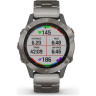 Часы GARMIN FENIX 6 SAPPHIRE TITANIUM WITH VENTED TITANIUM BRACELET