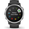 Часы GARMIN FENIX 6S BLACK SILVER WITH BLACK BAND