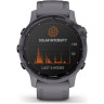 Часы GARMIN FENIX 6S PRO SOLAR AMETHYST STEEL WITH SHALE GRAY BAND