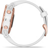 Часы GARMIN FENIX 6S PRO WHITE ROSE GOLD WITH WHITE BAND