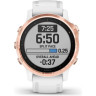 Часы GARMIN FENIX 6S PRO WHITE ROSE GOLD WITH WHITE BAND