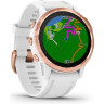 Часы GARMIN FENIX 6S PRO WHITE ROSE GOLD WITH WHITE BAND