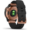 Часы GARMIN FENIX 6S SAPPHIRE BLACK ROSE GOLD WITH NYLON BAND