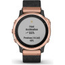 Часы GARMIN FENIX 6S SAPPHIRE BLACK ROSE GOLD WITH NYLON BAND