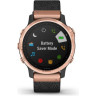Часы GARMIN FENIX 6S SAPPHIRE BLACK ROSE GOLD WITH NYLON BAND