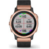Часы GARMIN FENIX 6S SAPPHIRE BLACK ROSE GOLD WITH NYLON BAND