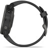 Часы GARMIN FENIX 6S SAPPHIRE CARBON GRAY DLC WITH BLACK BAND