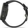 Часы GARMIN FENIX 6S SAPPHIRE CARBON GRAY DLC WITH BLACK BAND