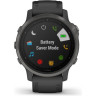 Часы GARMIN FENIX 6S SAPPHIRE CARBON GRAY DLC WITH BLACK BAND