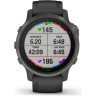 Часы GARMIN FENIX 6S SAPPHIRE CARBON GRAY DLC WITH BLACK BAND