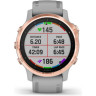 Часы GARMIN FENIX 6S SAPPHIRE GRAY ROSE GOLD WITH GRAY BAND