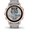 Часы GARMIN FENIX 6S SAPPHIRE GRAY ROSE GOLD WITH GRAY BAND